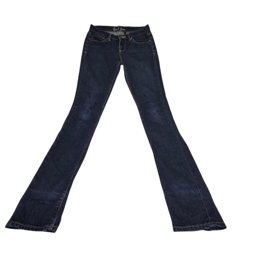 Earl Jeans Women Size 25X34 Blue 99% Cotton 1% Spandex